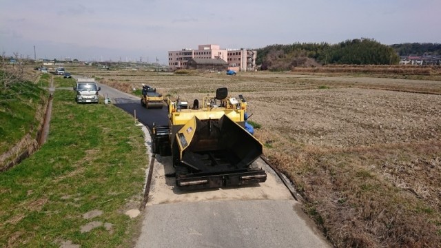 東海市農道舗装工事